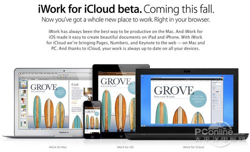 iWork for iCloud